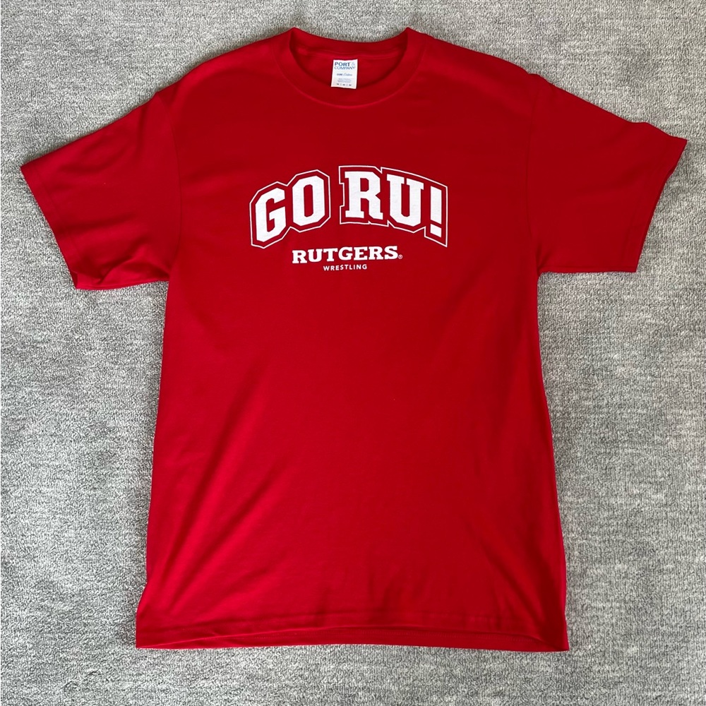 Go RU! Rutgers University Wrestling Tee